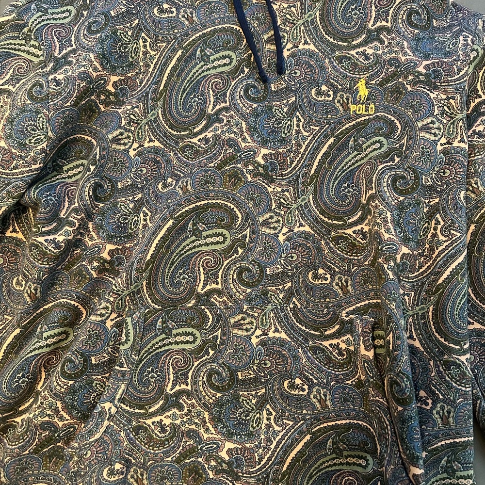 Authentic Polo Ralph Lauren Paisley Hoodie